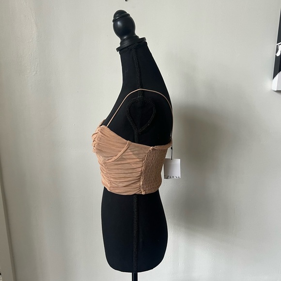 NWT Zara Toole Crop Top - Picture 5 of 10